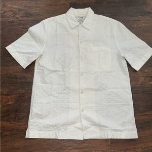 COS shirt in white